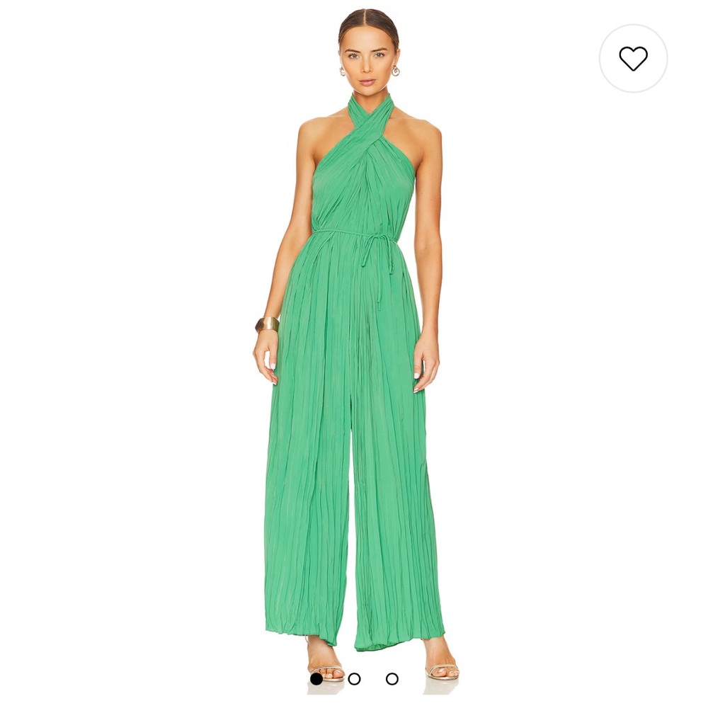 ASTR the Label Damia Jumpsuit in Green Size: S